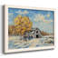 Autumn Barn, reproduction d'art sur toile encadrée-96272191-96272195
