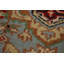 Tapis de couloir traditionnel bleu clair 3 x 12