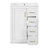 24" Modern White Bathroom Vanity with Integrated Sink, Geometric Textured Door, Soft-Close Hardware & Gold Handles-2074778823-2071647959