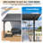 Freestanding Gazebo Outdoor Pergola For Patio-124065216