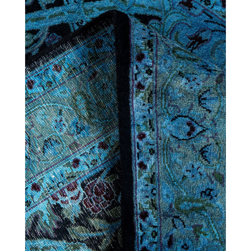 Fine Vibrance One-of-a-Kind 3' 2" x 5' 5" Hand Knotted Area Rug