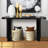60'' Thick Top Entryway Table, Curved Legs, Support The Installation Of Inward-Facing Or Outward-Facing For Sofas, Entryway-1656501706