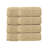 Willow 4 Pieces Hand Towel Set – 100% Combed Cotton, Premium Quality 630 GSM, Linen, Ultra-Soft & Highly Absorbent (4 Hand Towels)-120631038-120631035