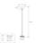Analynn 71'' Satin Torchiere Floor Lamp