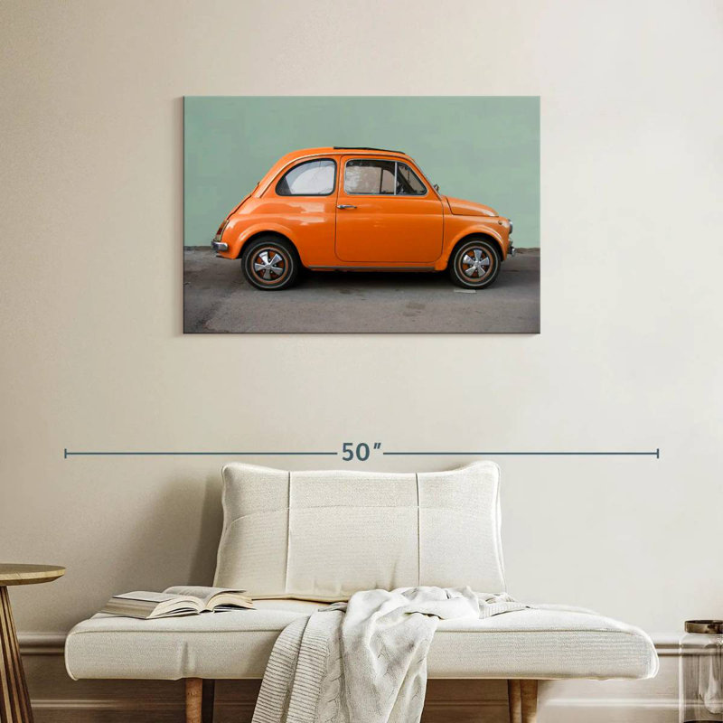 Fiat 500, H 24 po x l 36 po