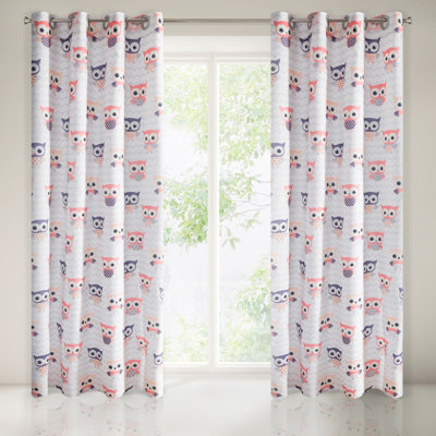 Callam Semi -transparent Curtains Single Panel