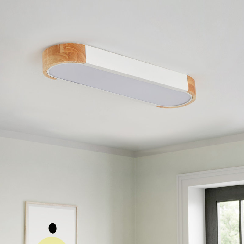 Dimmable LED Flush Mount Ceiling Light, 5CCT 3000K-6000K Modern Close to Ceiling Lighting Fixtures for Bedroom, Kitchen, Hallway, Laundry Room