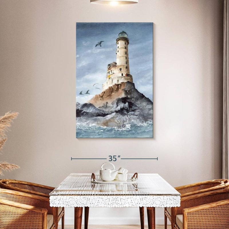 Aniva cape lighthouse Aletra, H 48 po x l 32 po