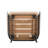 Citali Patio PE Rattan Chair With Iron Frame & Cushions