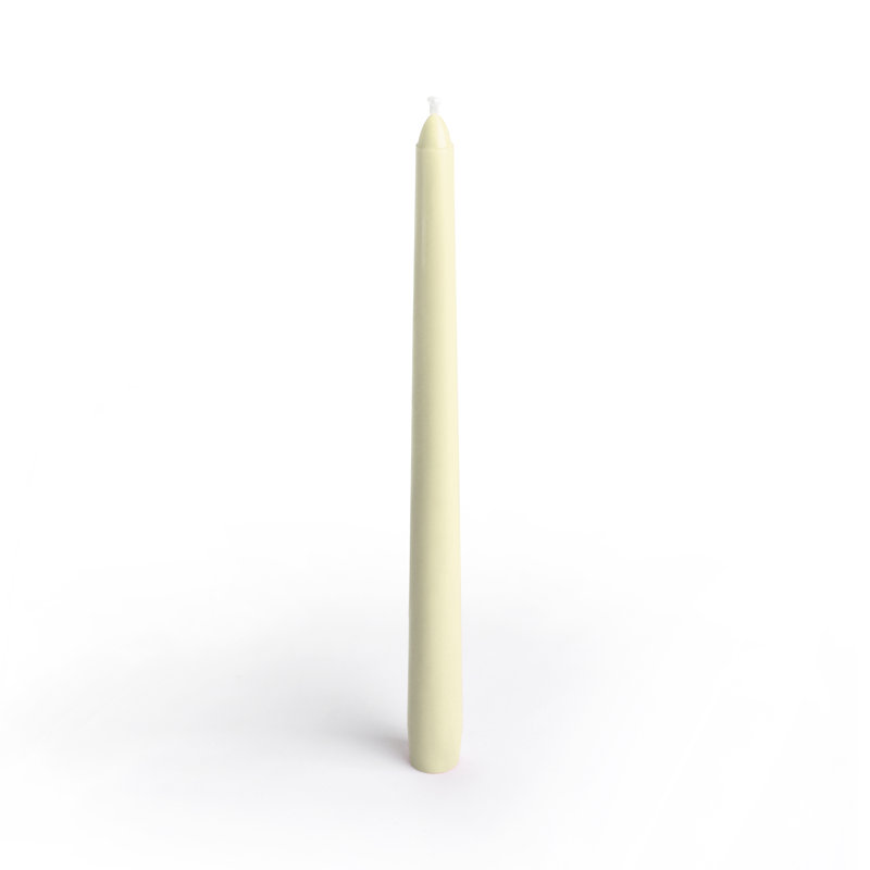 Unscented Taper Candle, Ivory
