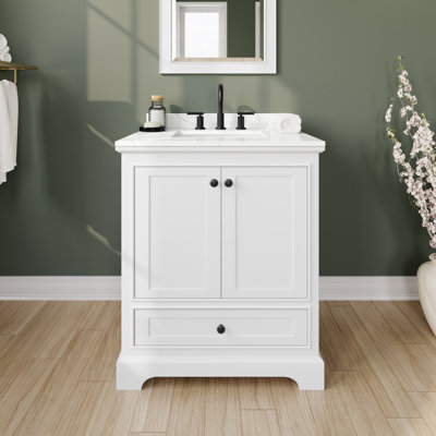 Ensemble de meuble-lavabo simple 30 "Deborah