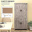 Armoire de rangement autoportante, garde-manger avec tablettes réglables-823888280
