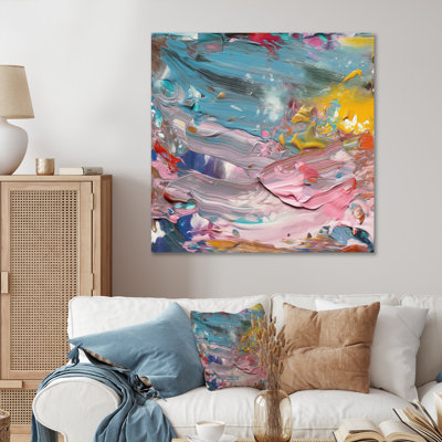 Summer Pastel Groove, expressionnisme abstrait I - impression