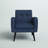 Almeda 28.75" W Mid-century Modern Tufted and Upholstered Armchair-89032441