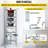 Carbon Steel Free Standing Pot Rack-1496264983