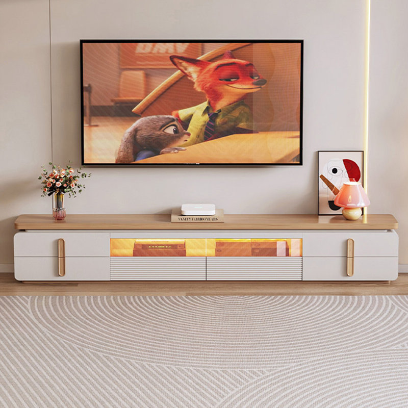 Meuble télé Modern Burlywood, 94.49