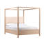 Emmalyn Solid Pine Wood Panel Bed, Everest Cream, Eastern King-2010363496-1990077889