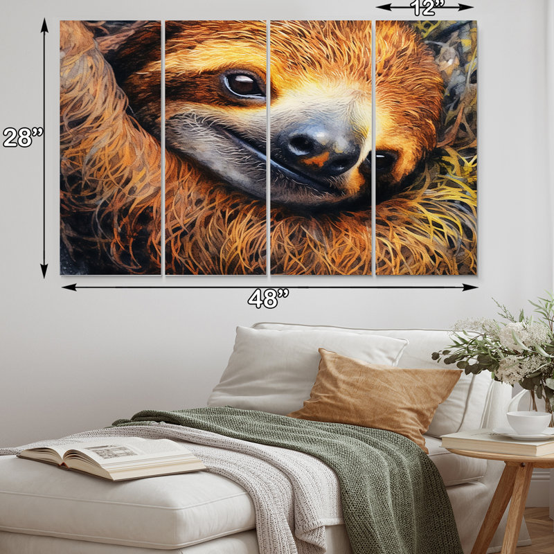 «Tree Dwelling Sloth I» paresseux