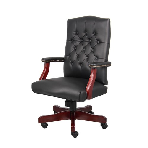 Boss Office Products Vinyl Executive Chair & Reviews | Wayfair