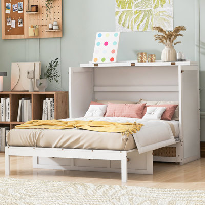 Murphy Bed With Large Storage Drawers
