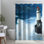 Shower Curtain CO78 – Polyester Shower Curtain, Dye Sublimation Print, 71" W × 74" L