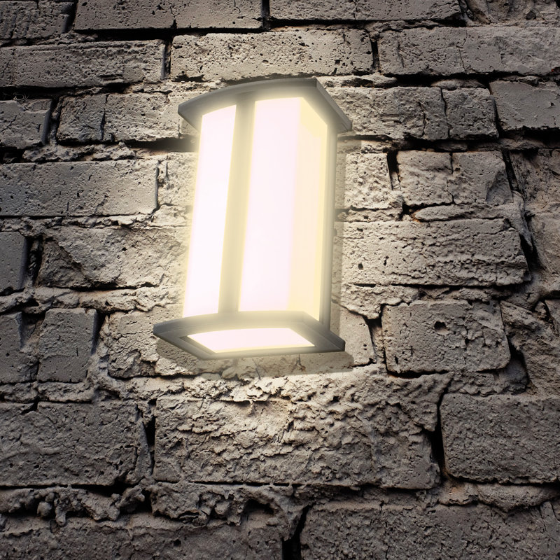 Plafonnier encastré 1 lumière, Noir, H 9,84 po x l 6,29 po x P 4,52 po