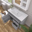 Meuble-lavabo simple 36 po avec plateau Selinay-850285920