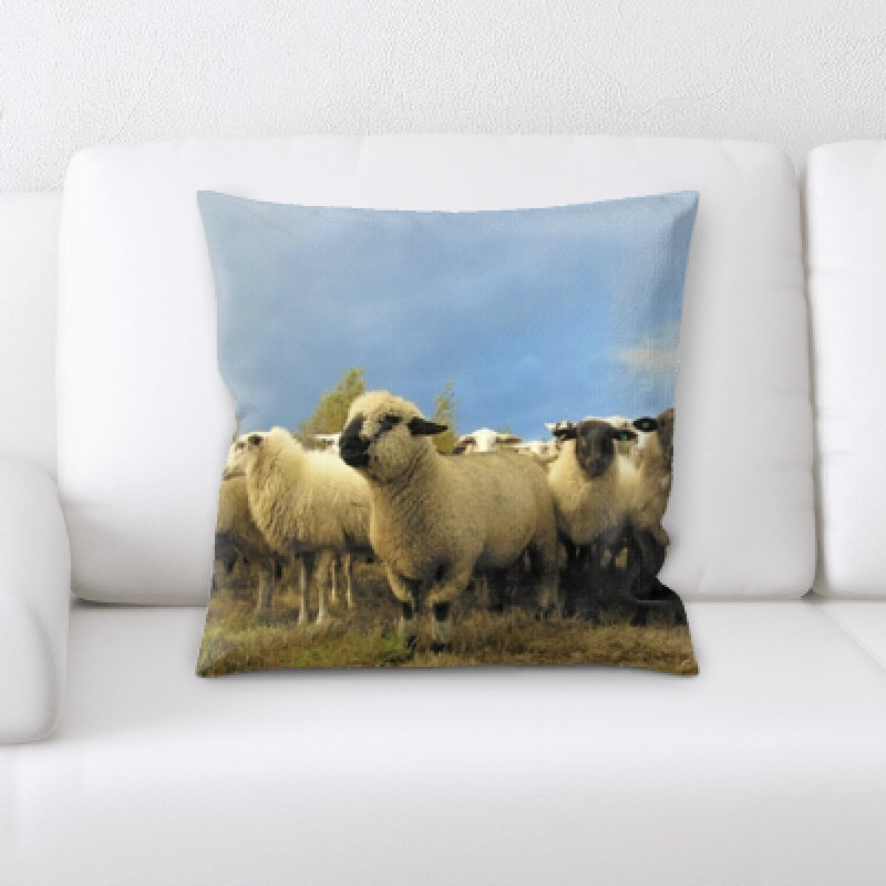 Coussin décoratif ovin Horan