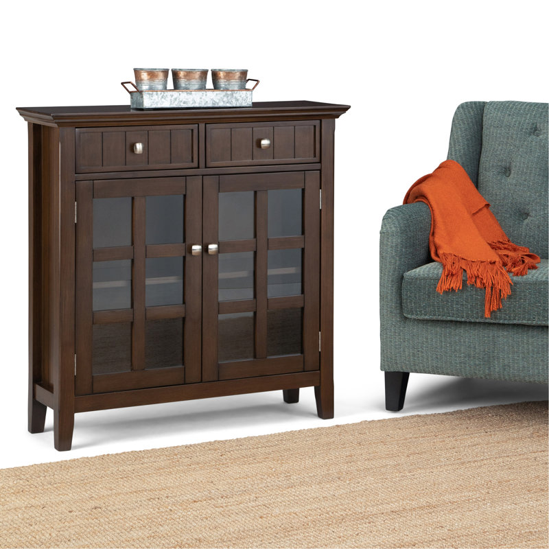 Acadian - Armoire de rangement pour hall d'entrée - Brun naturel vieilli