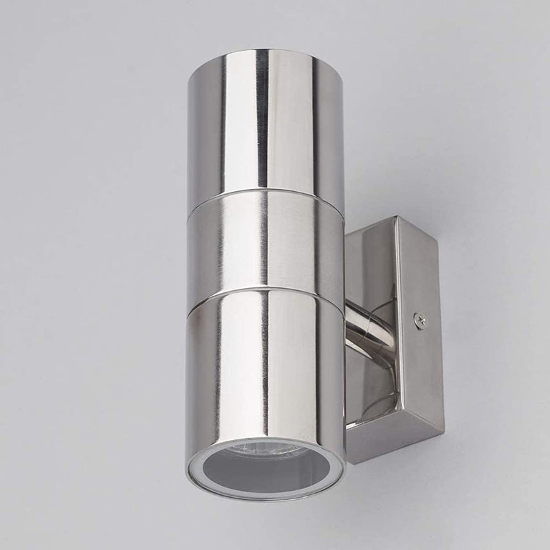 Mull 2 - Bulb Outdoor Sconce, Silver