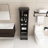 16 In. W X 14 In. D X 64 In. Bathroom Storage Cabinet For Small Space-107393305