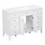 Meuble-lavabo de salle de bain de 48 pouces avec comptoir en lavabo, 6 tiroirs et 2 portes-133420445