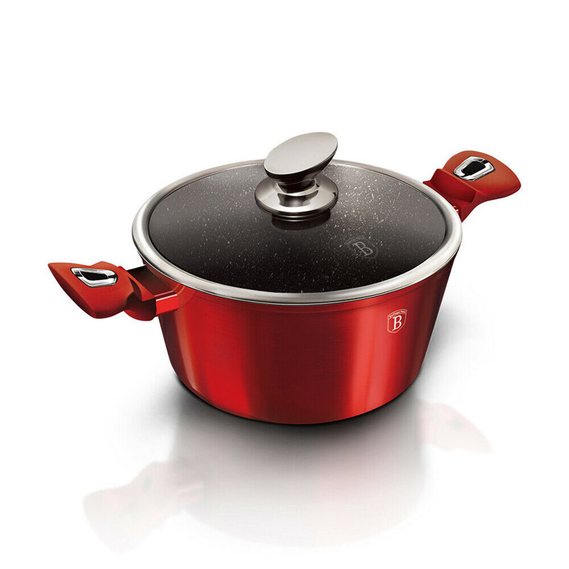 Berlinger Haus Non-Stick Aluminium Standard Pot, 24 cm
