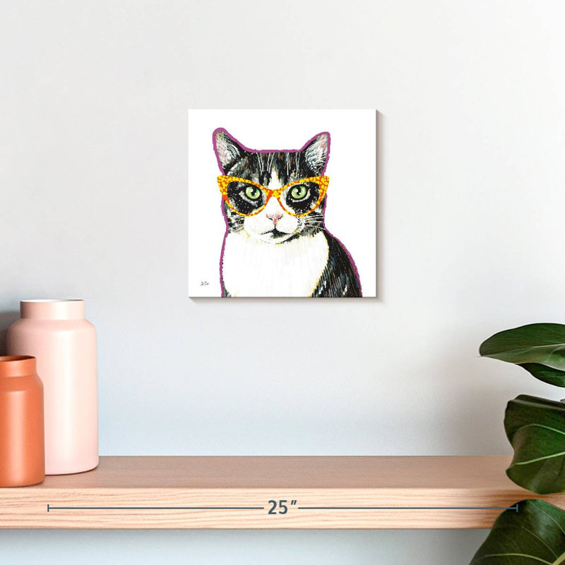 Crowle Bespectacled Pet I, 10" H x 10" W