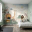 Safari, papier peint de chambre d'enfant, aquarelle-1400747499-1400747498