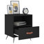 Capodanno 40cm W Manufactured Wood Bedside Table-1965197205