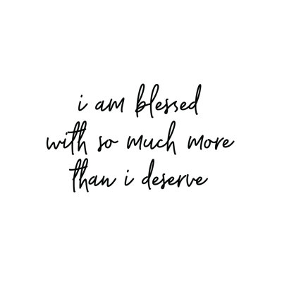 Blessed With So Much More - Wrapped Canvas Print
