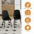 Upholstered Side Chairs With Metal Legs,Armless Dining Chair For Living Room,Kitchen,Dining Room-1312306678-1325694422