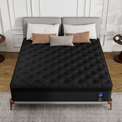 Grand matelas hybride 12 po en mousse à mémoire de forme avec matelas à ressorts ensachés 12 po Certipur-us