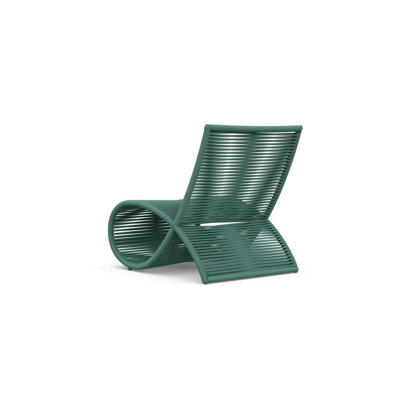 Wave Club Chair, Matte Forest