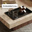 Table basse carrée en ardoise avec plateau Living-1140111593-1140111592