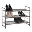 Range-chaussures en métal empilable 12 paires