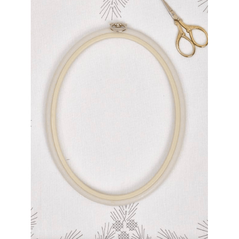 Cerceau ovale Flexi Hoop, Brun