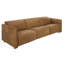 Canapé inclinable en cuir Doug