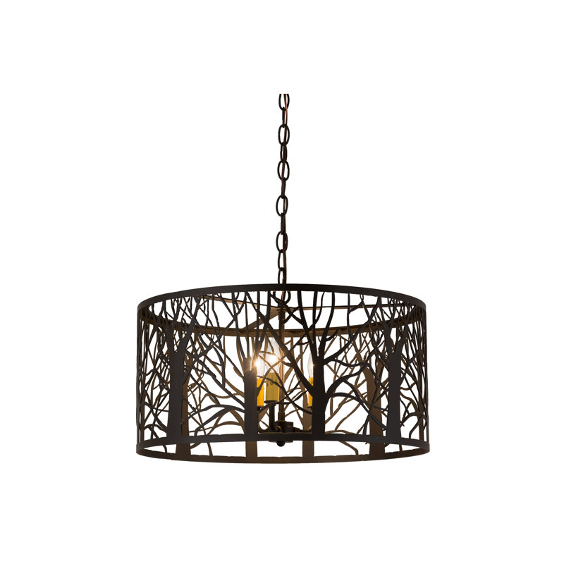 Rustic Lodge 3 - Light Chandelier