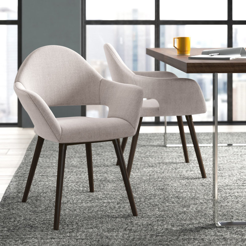 Chaise rembourrée Bastiano, Beige