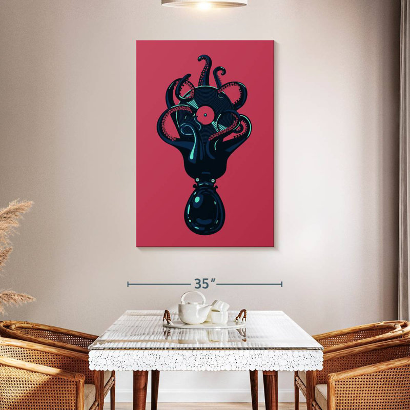 Brampt Hiphop Octopus, 48" H x 32" W