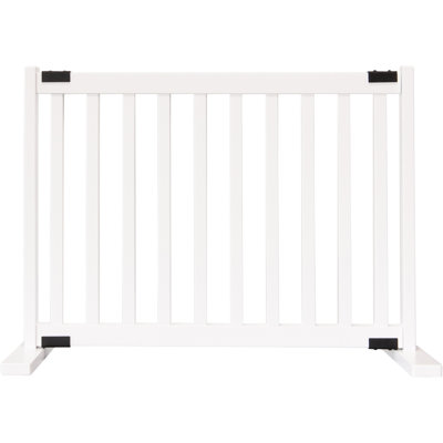 Matthews Wood Free Standing Pet Gate