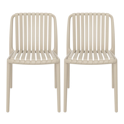 Outdoor Stacking Dining Side Chair