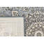 Tapis bleu acier / crème Attell-22280950